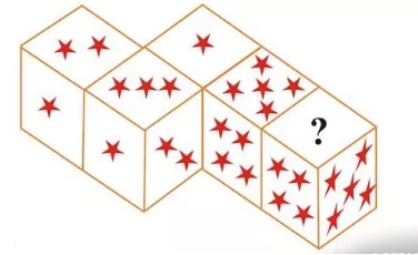 guess the number of stars on dice