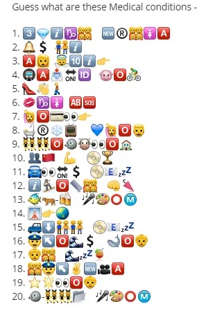 Guess the medical conditions - Child Article