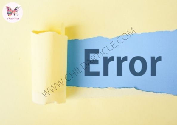 [PII_EMAIL_3A19AC5CC937023E1594] Solve Error Message | ChildArticle